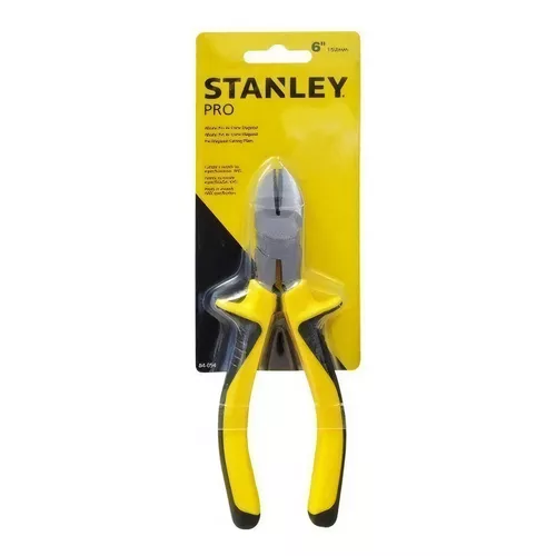 ALICATE PRO CORTE DIAGONAL  6" STANLEY (84-054)