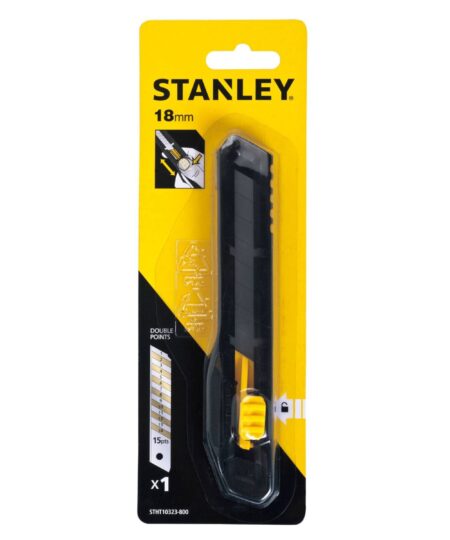 CUCHILLA SNAP-OFF PLASTICA 18MM STANLEY