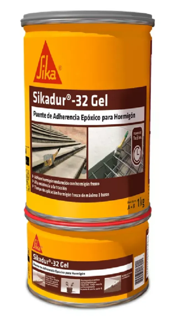 PEGAMENTO EPÓXICO SIKADUR 32 GEL 1KG SIKA